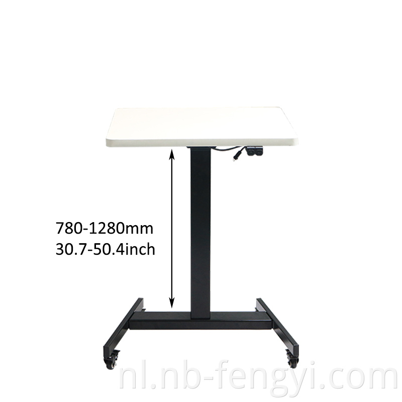 One leg Adjustable Standing up Desk